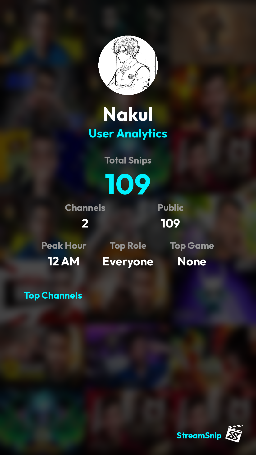 Stats Share Card