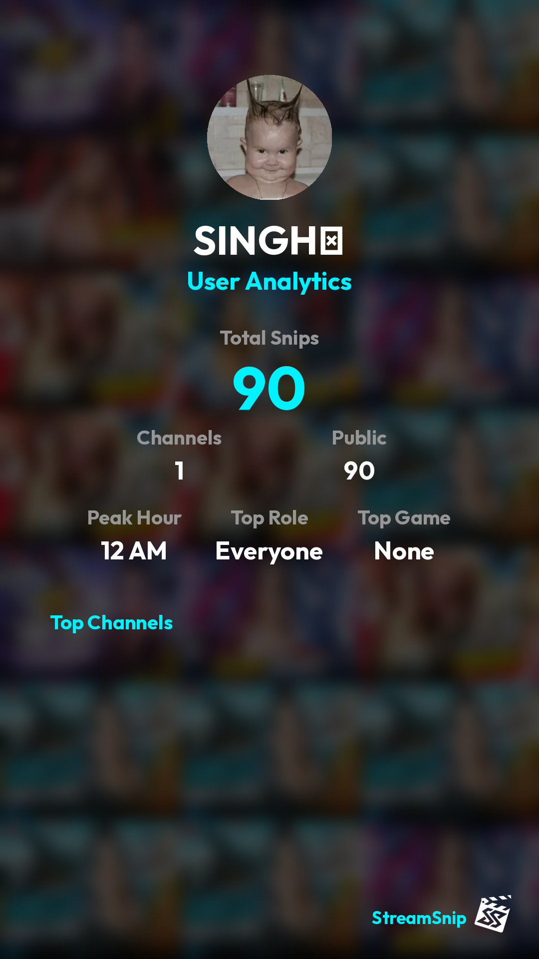 Stats Share Card