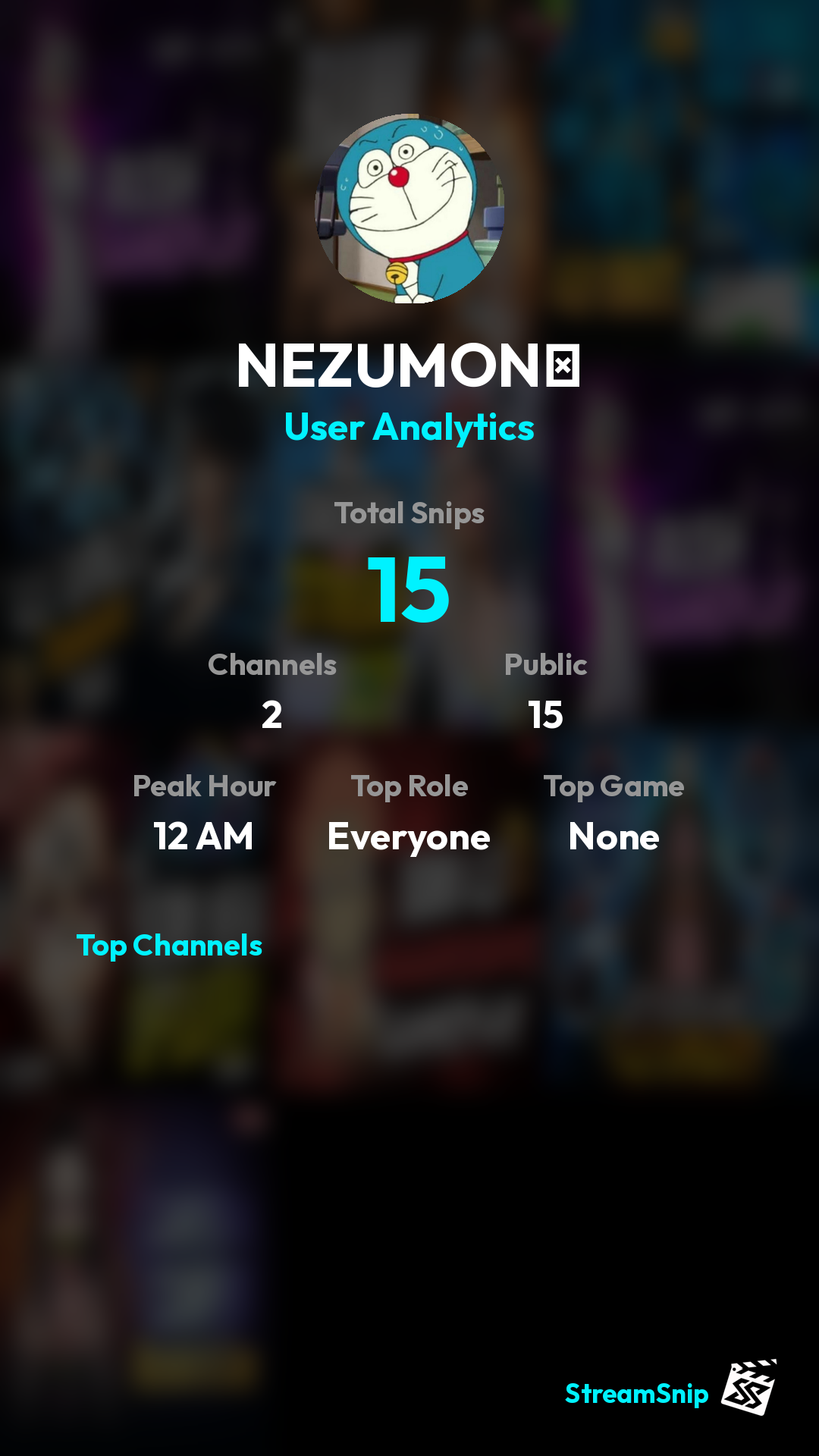 Stats Share Card