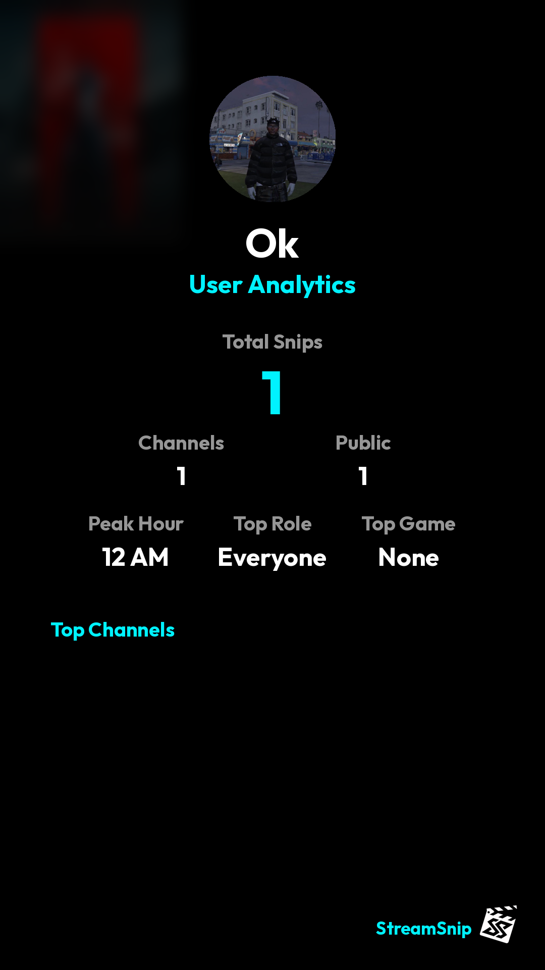 Stats Share Card