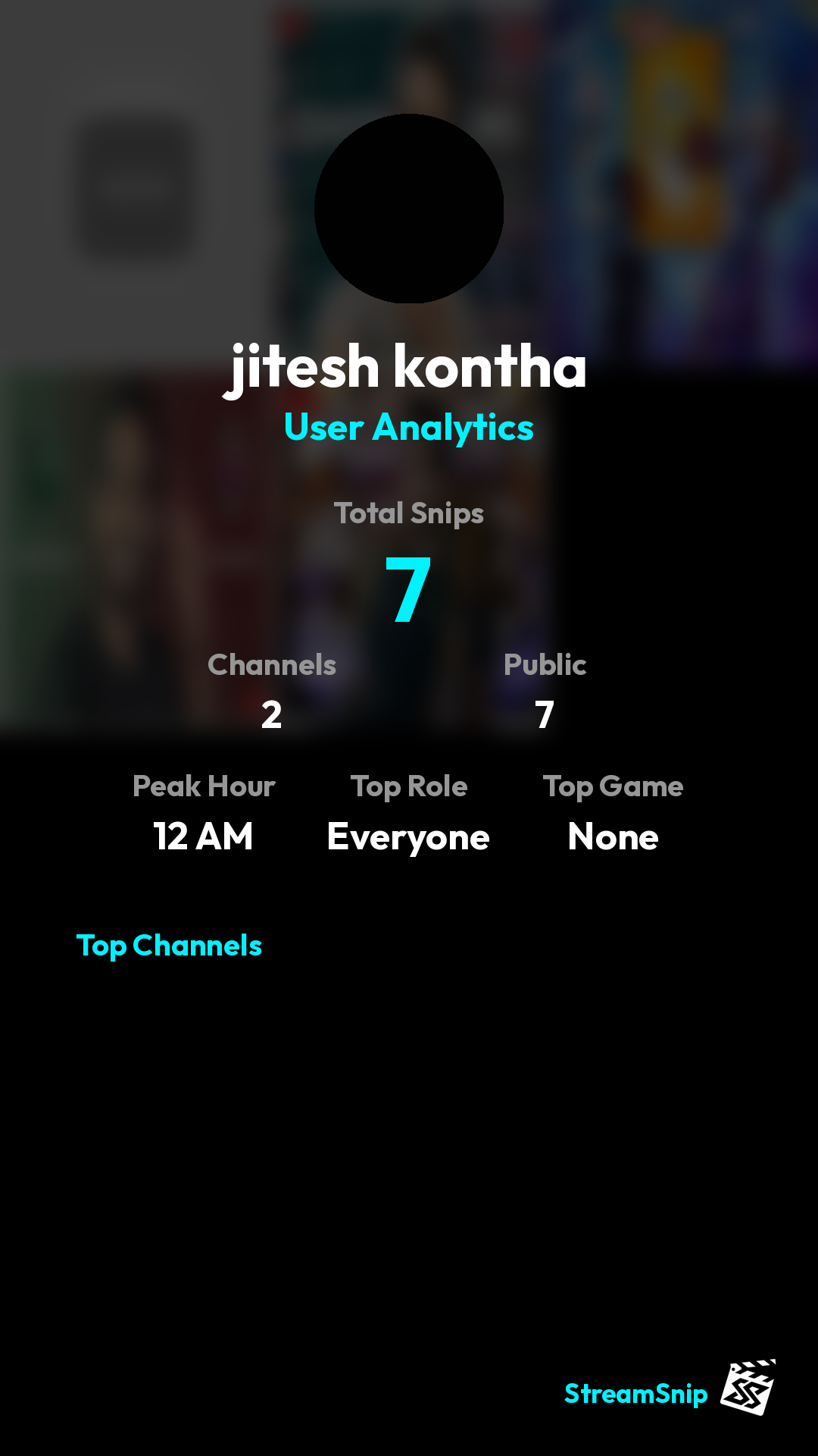 Stats Share Card