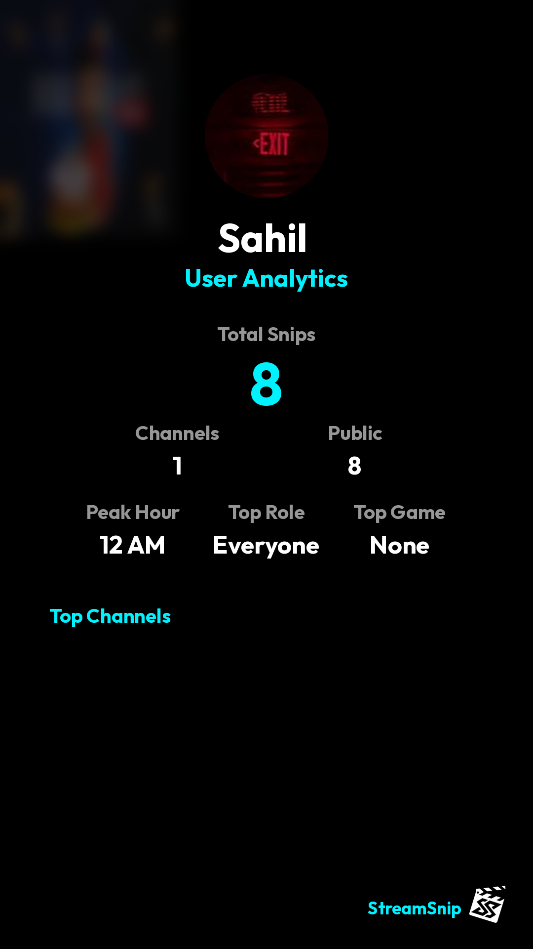 Stats Share Card