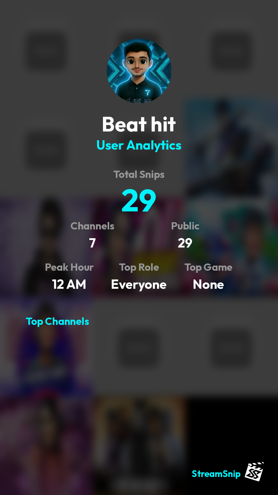 Stats Share Card