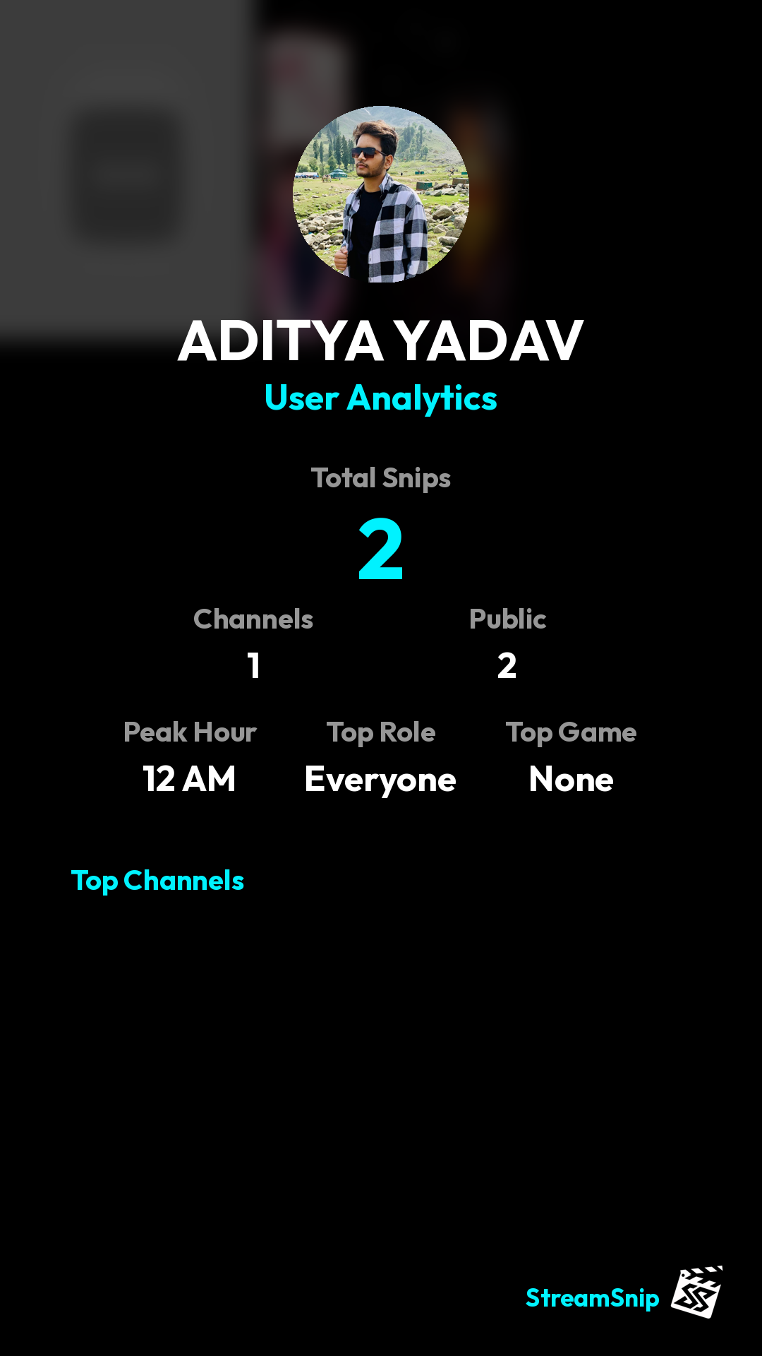 Stats Share Card