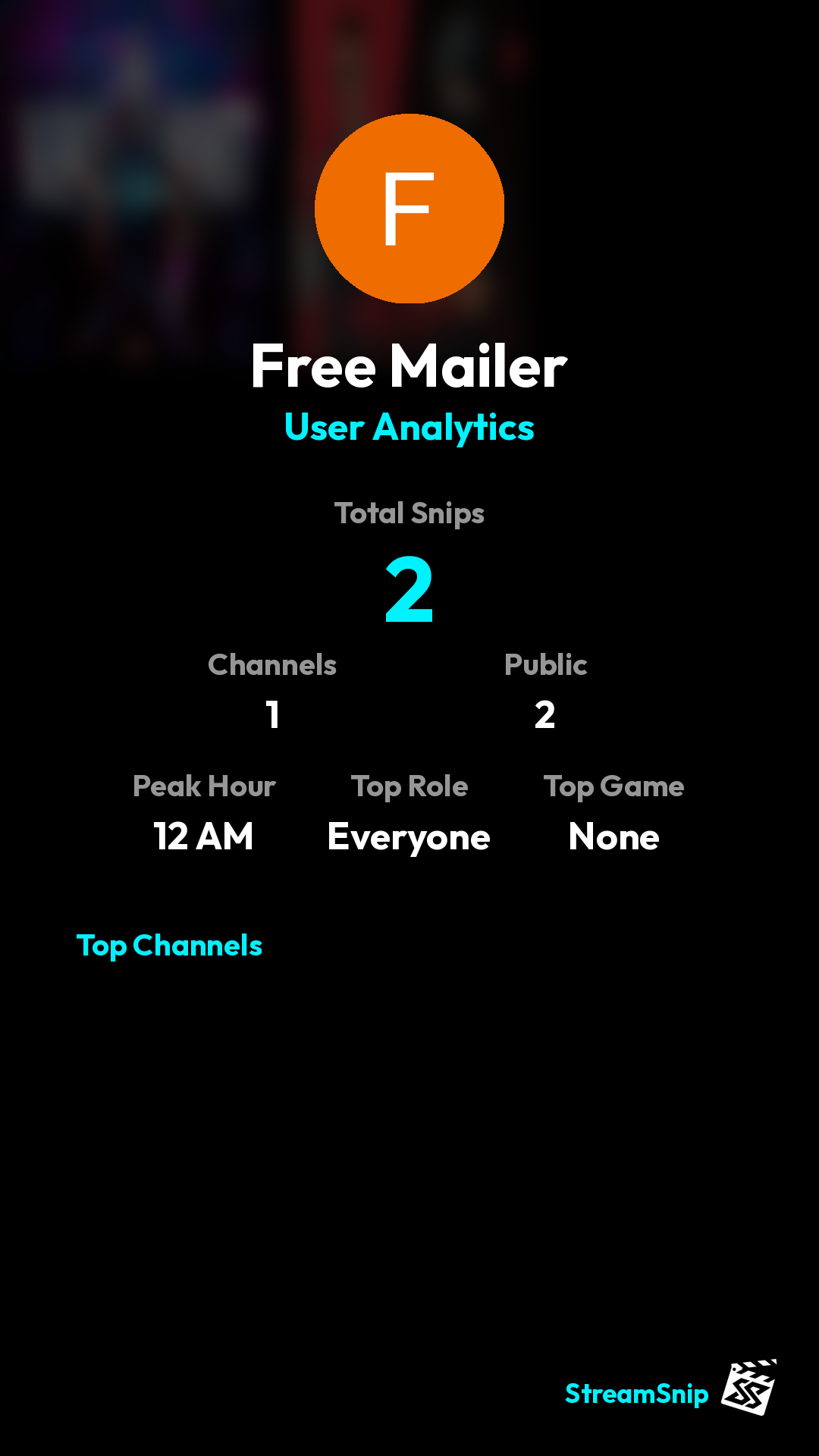 Stats Share Card