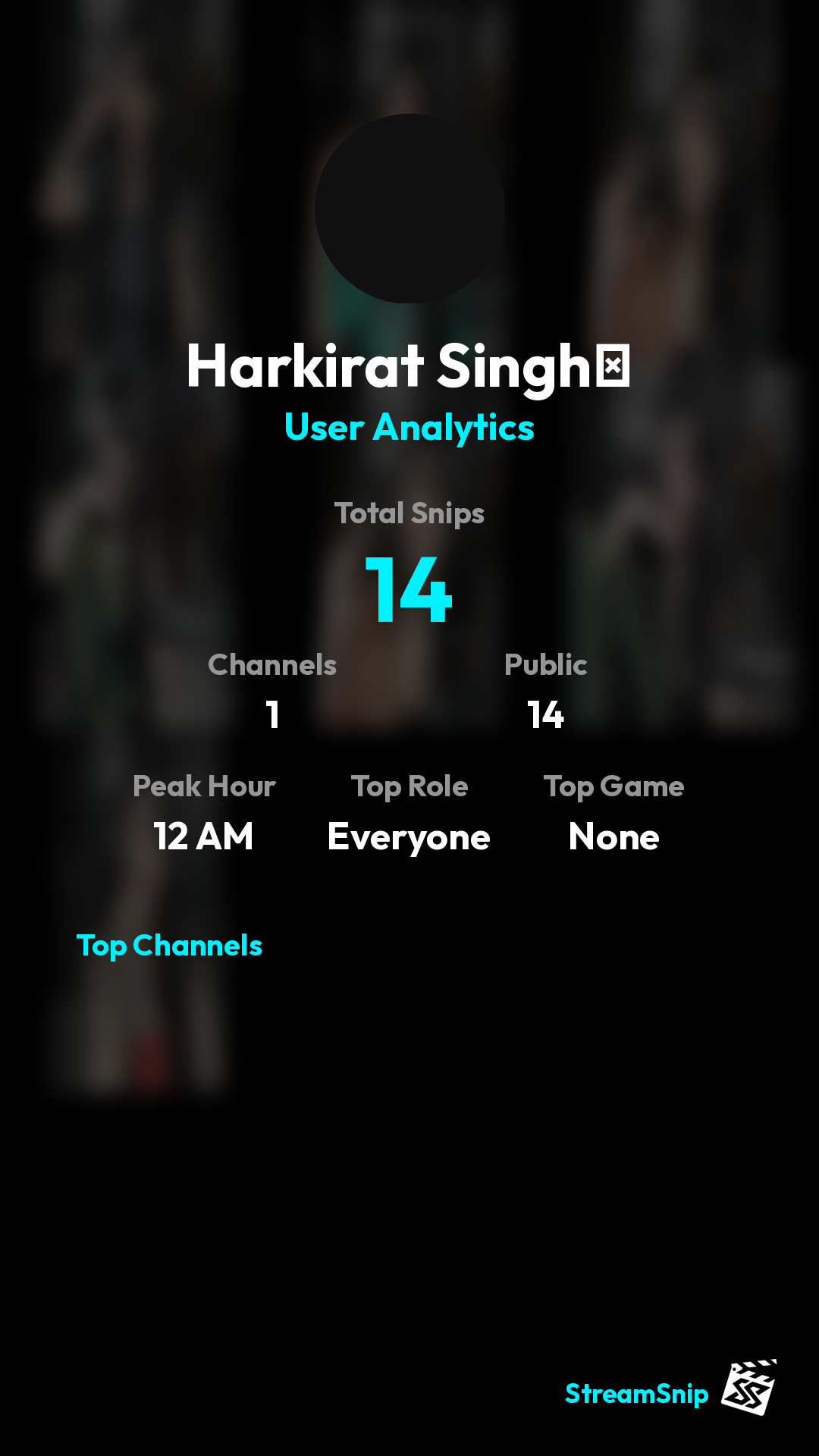 Stats Share Card