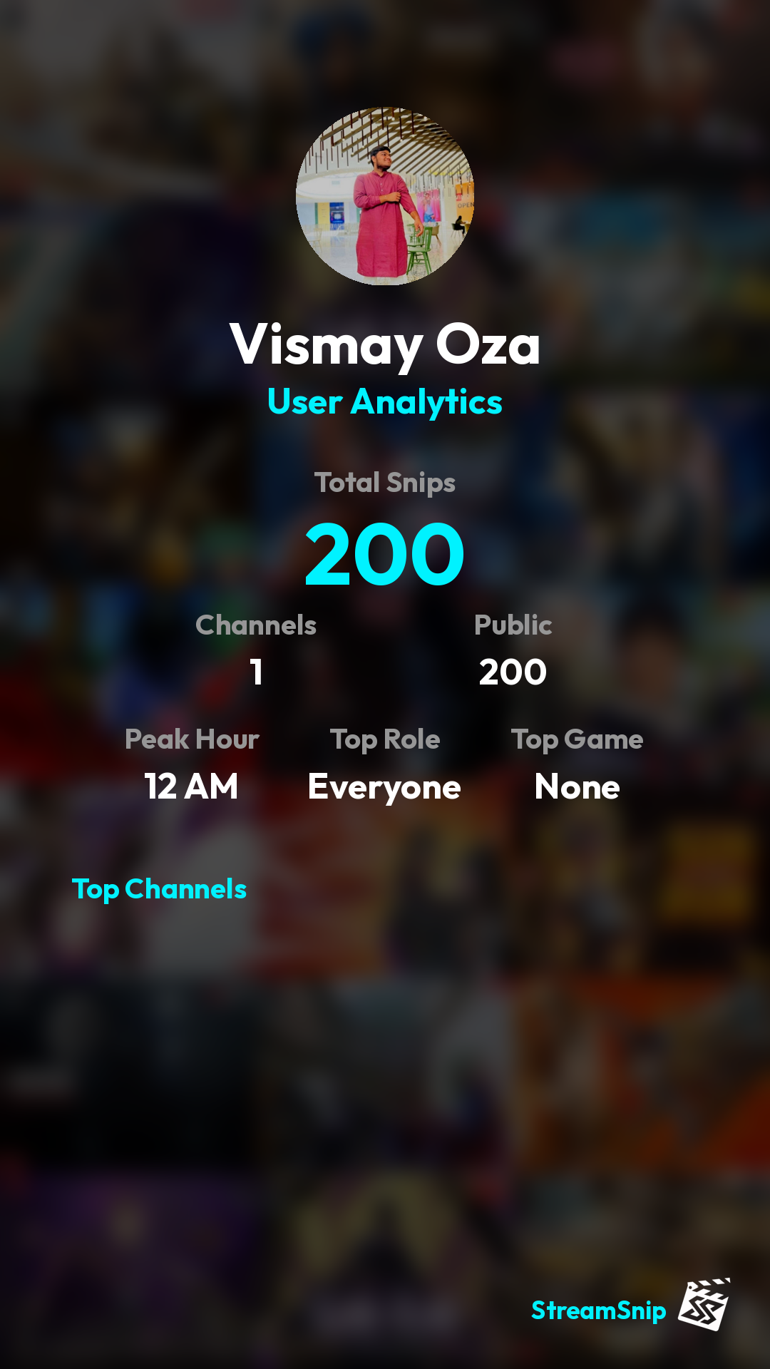Stats Share Card