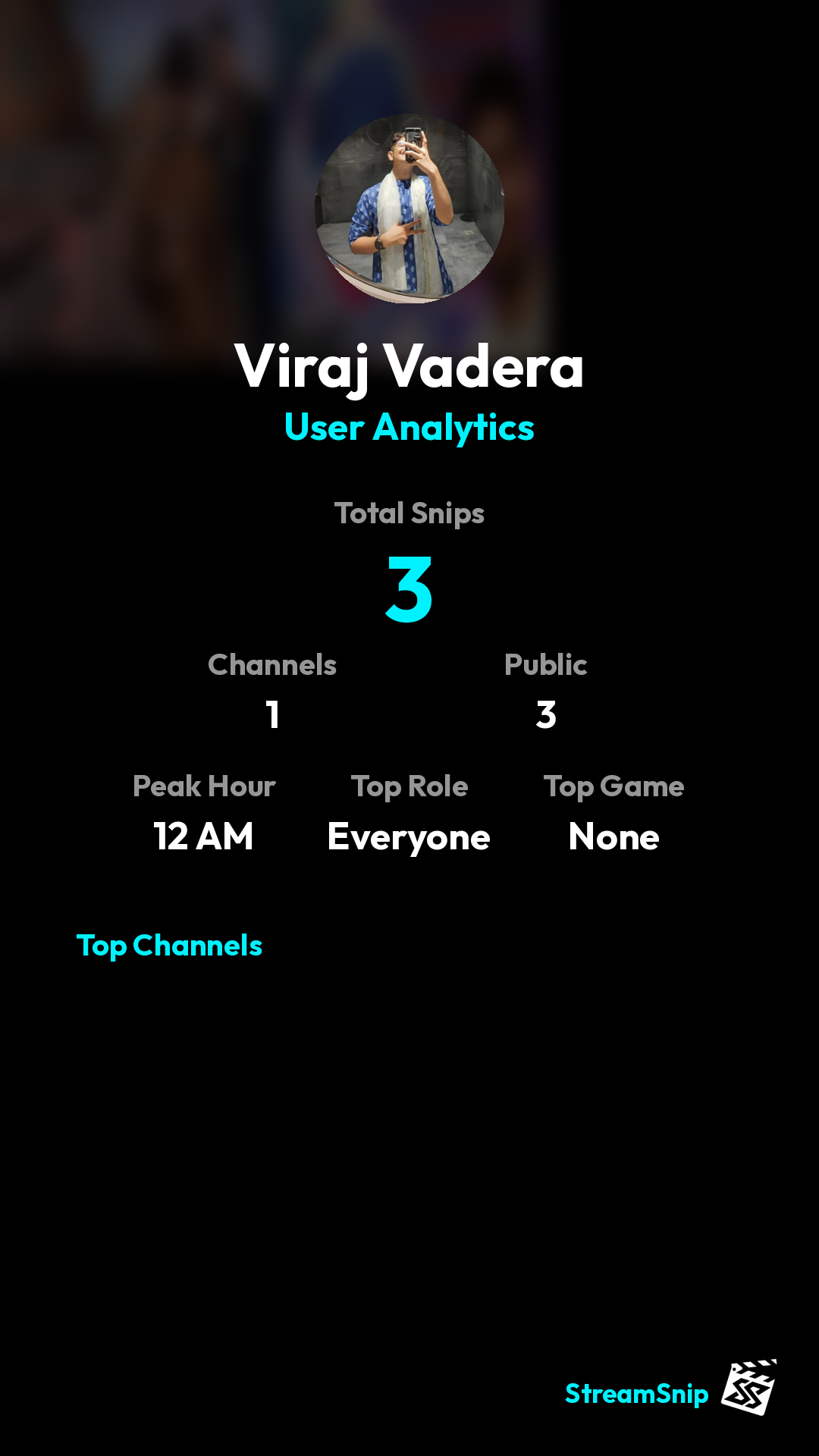 Stats Share Card