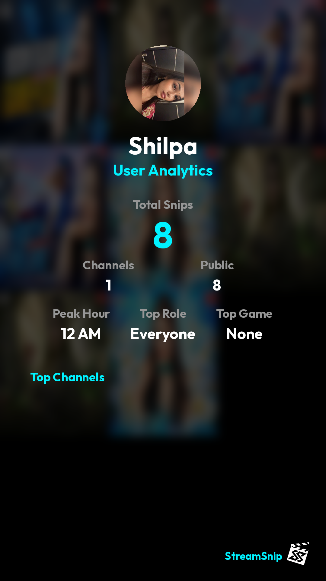 Stats Share Card