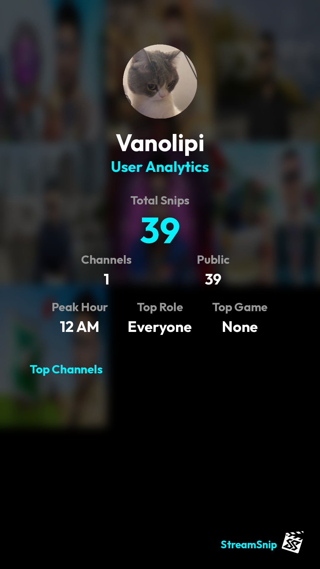 Stats Share Card