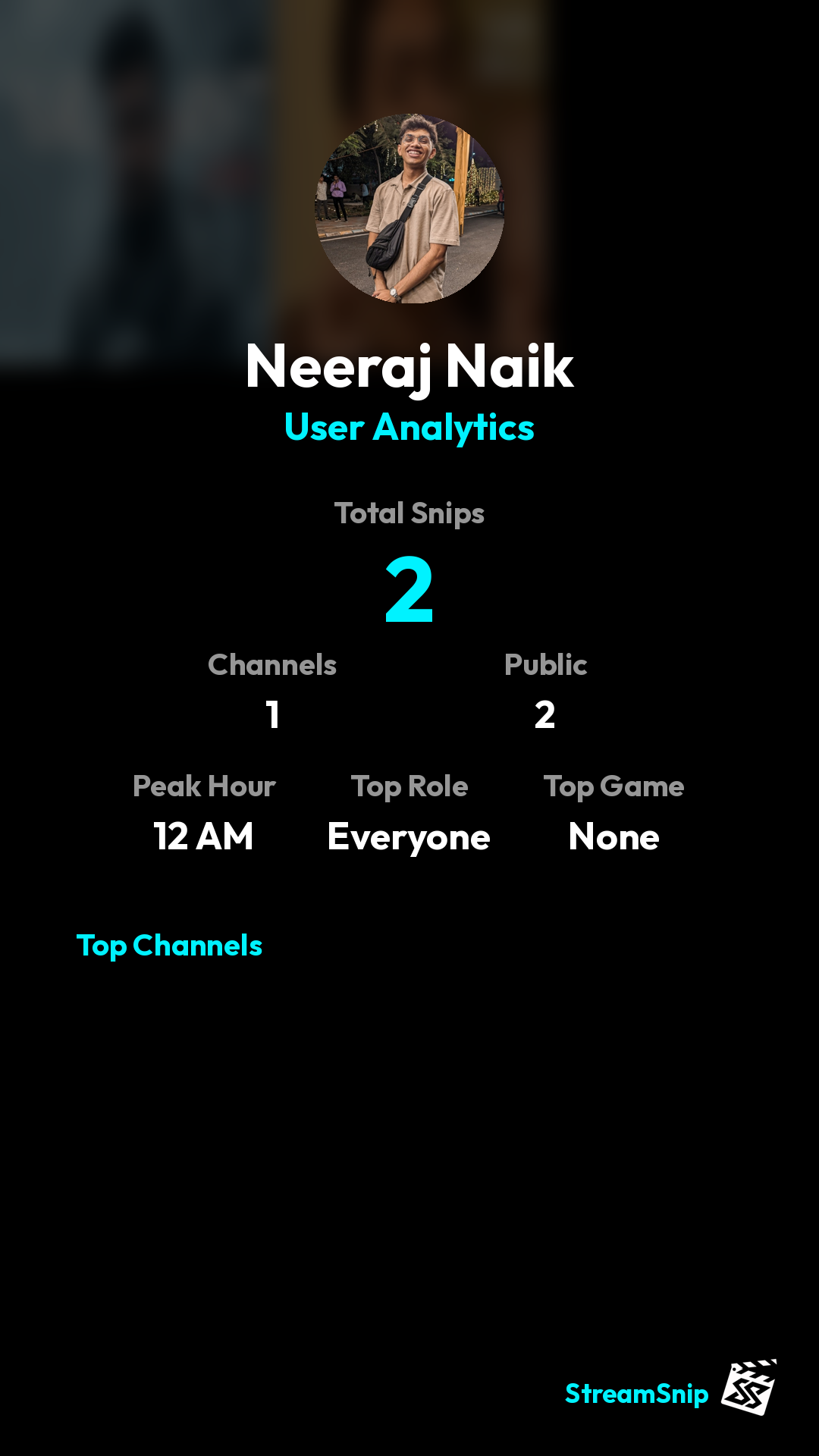 Stats Share Card