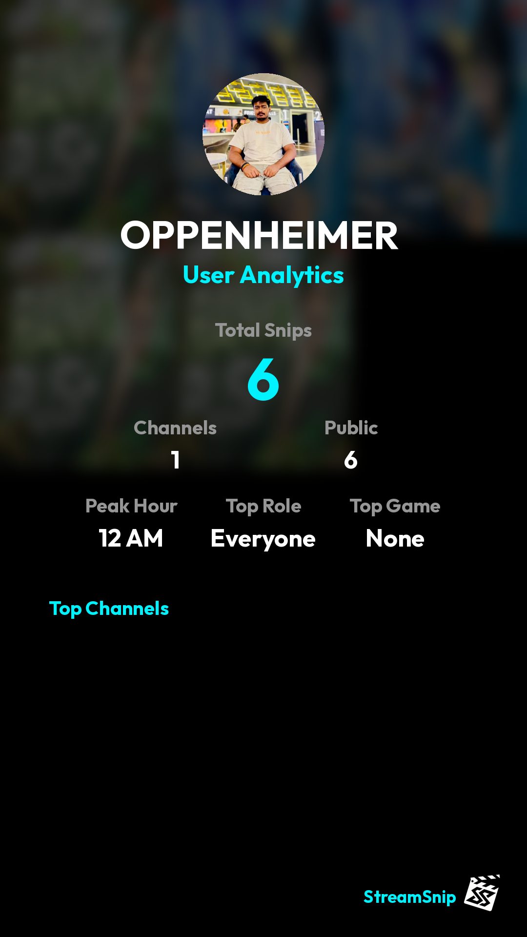 Stats Share Card