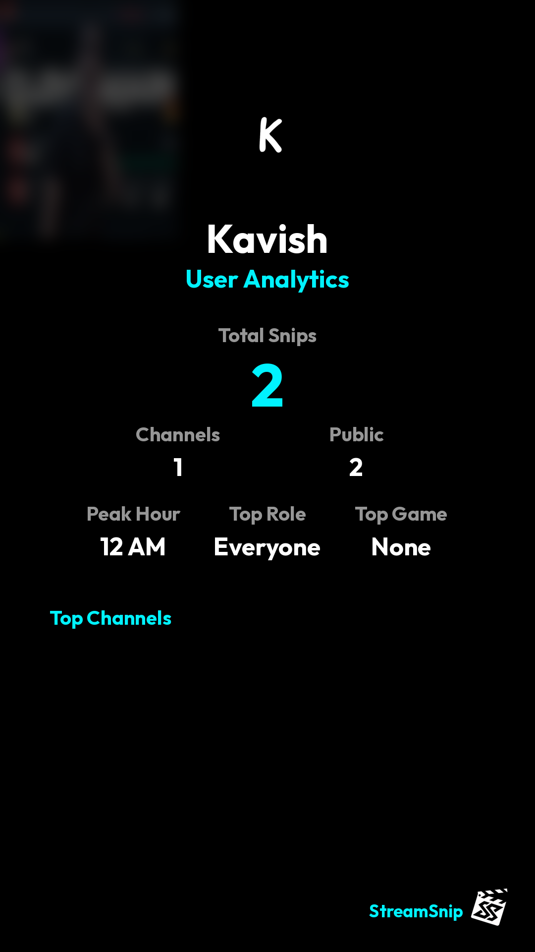 Stats Share Card