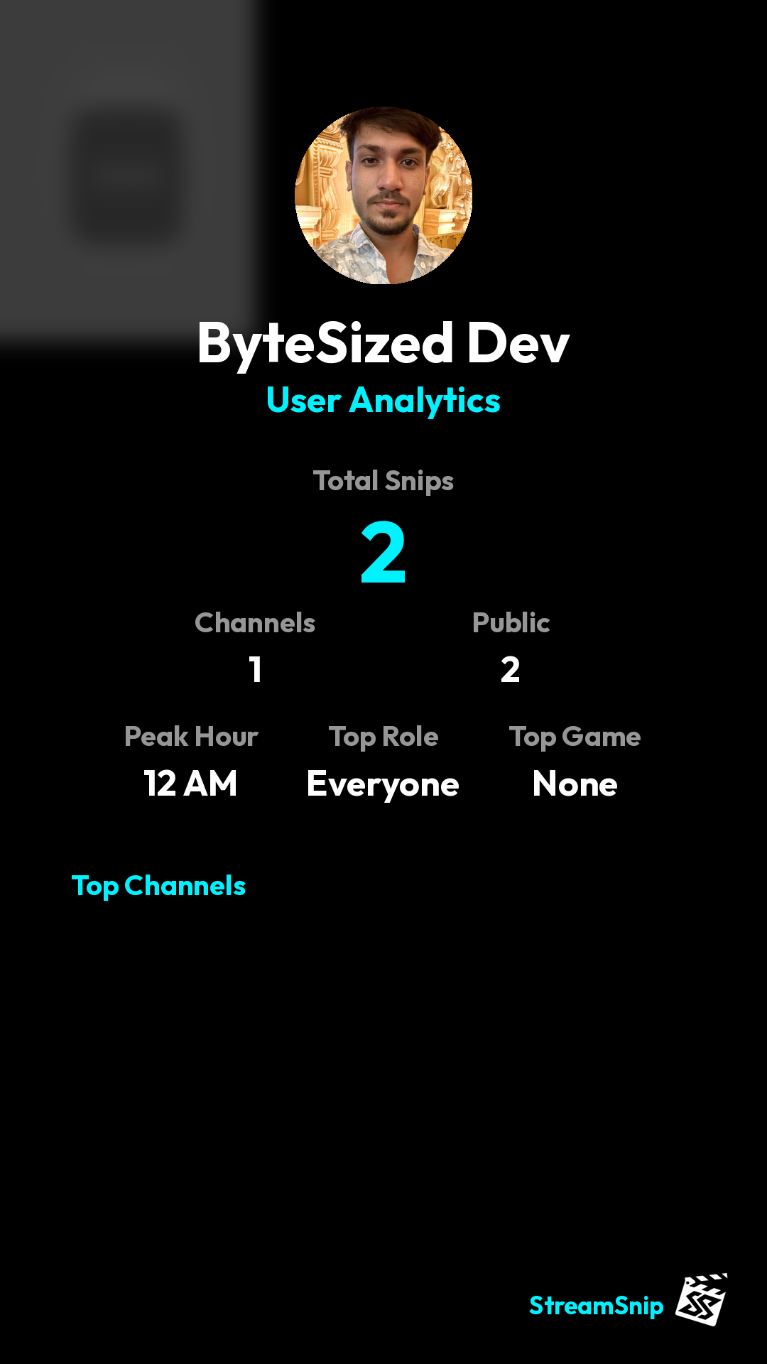 Stats Share Card