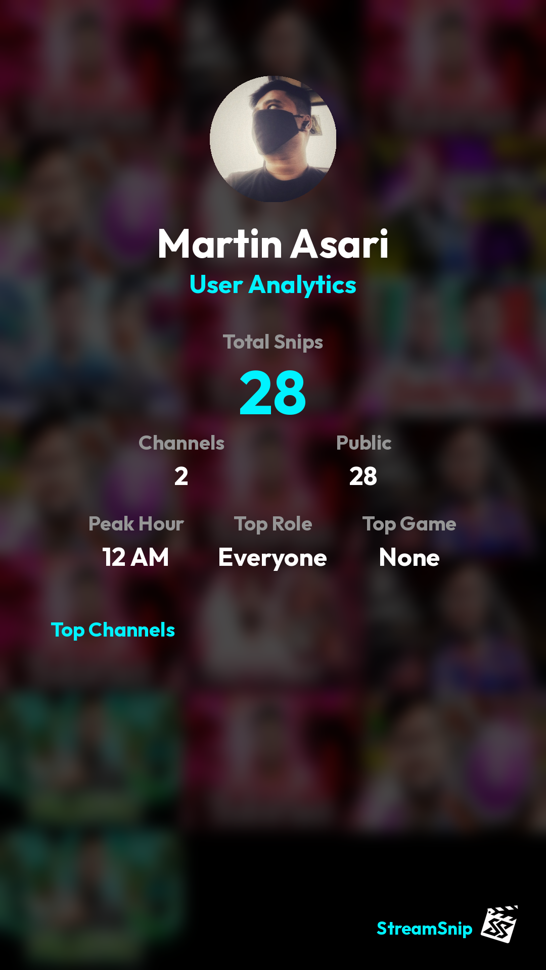 Stats Share Card