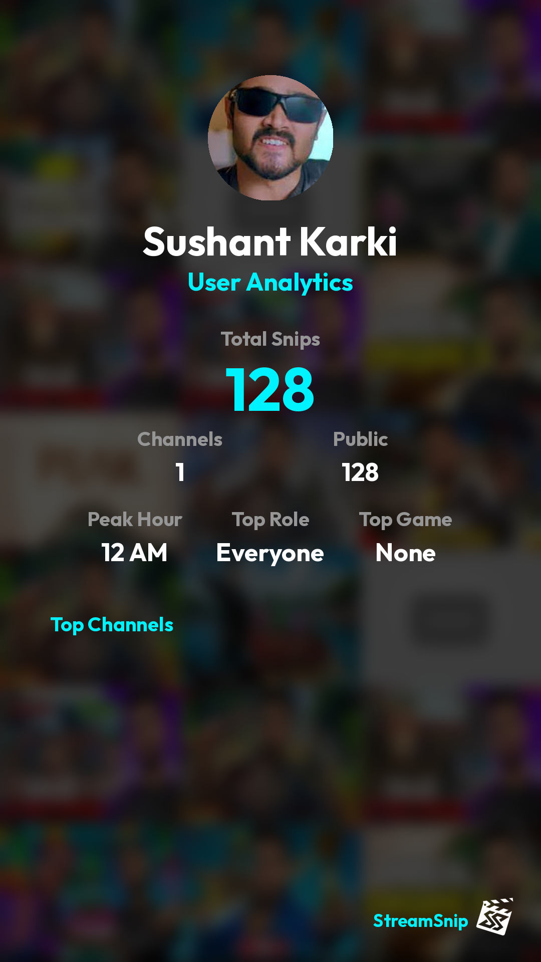 Stats Share Card