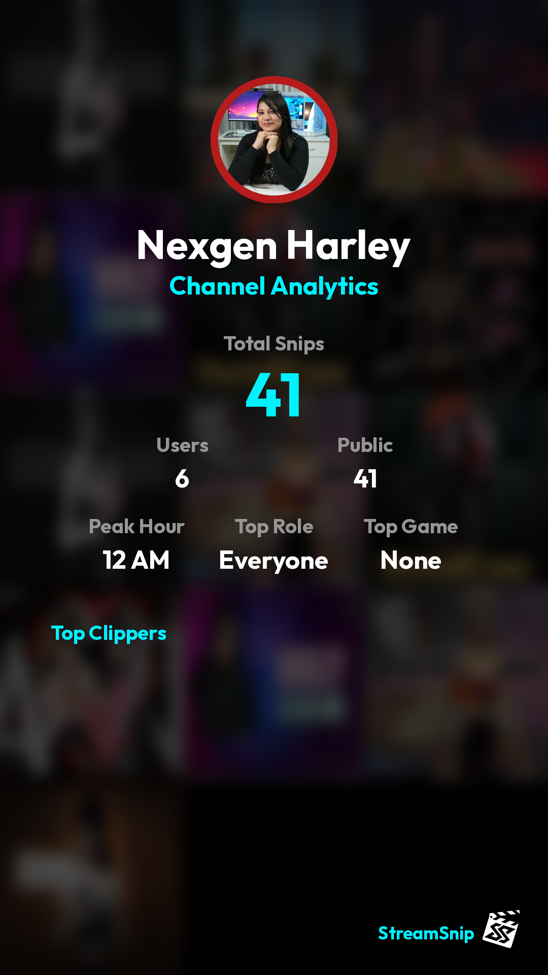 Stats Share Card