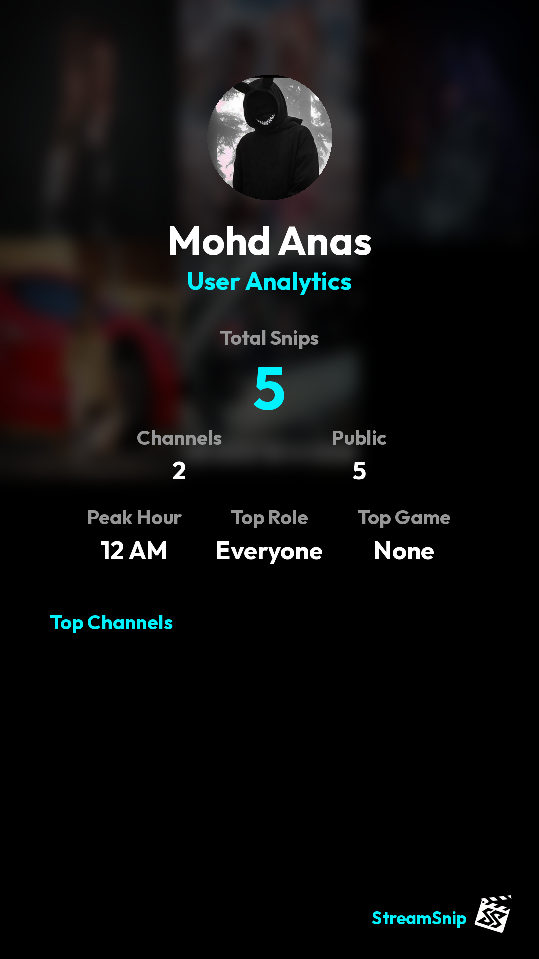 Stats Share Card