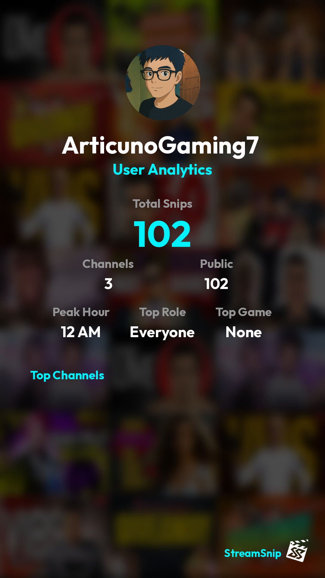 Stats Share Card