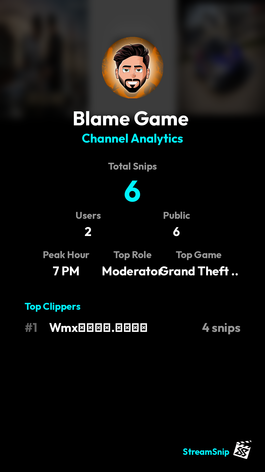 Stats Share Card