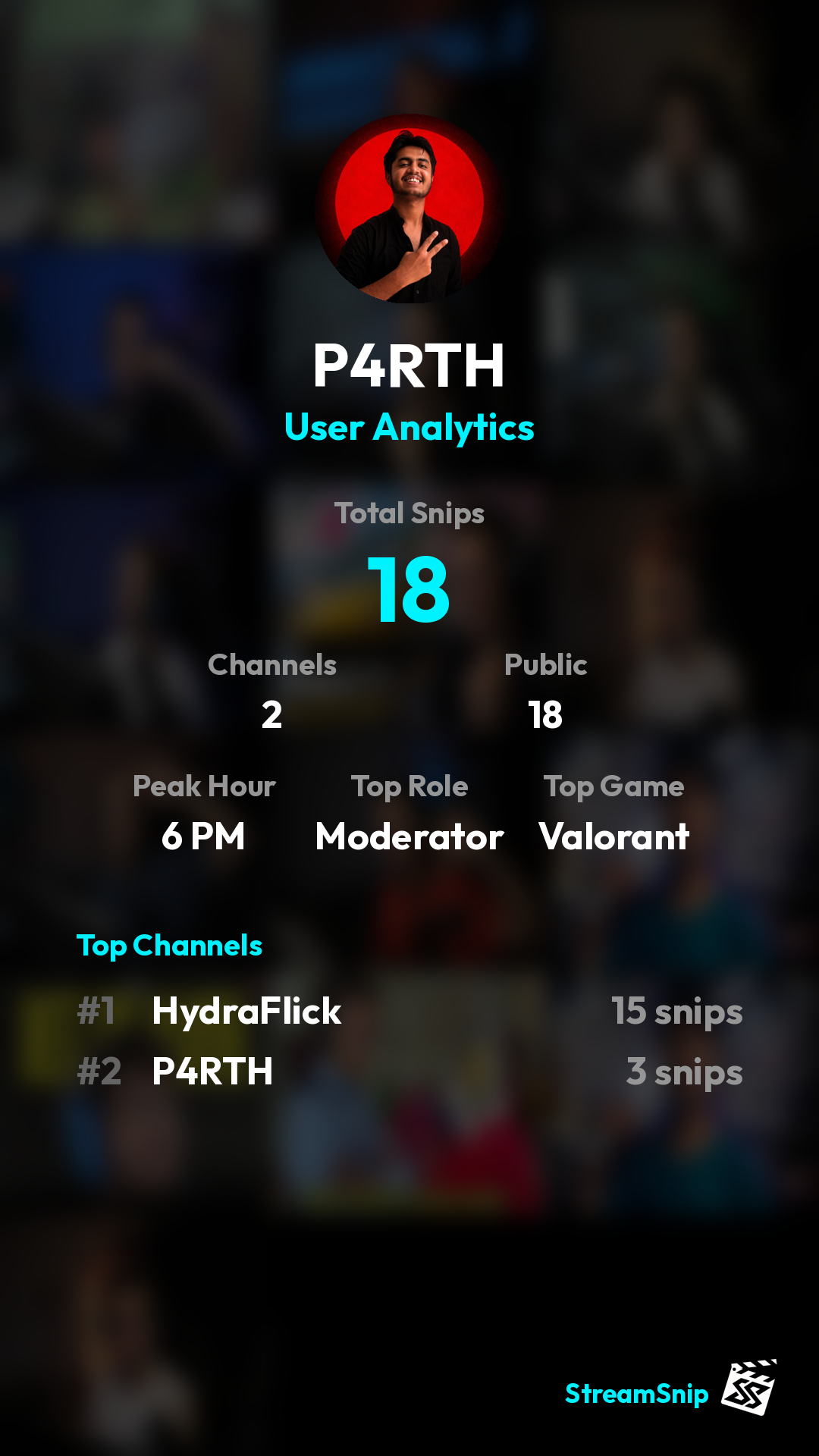 Stats Share Card