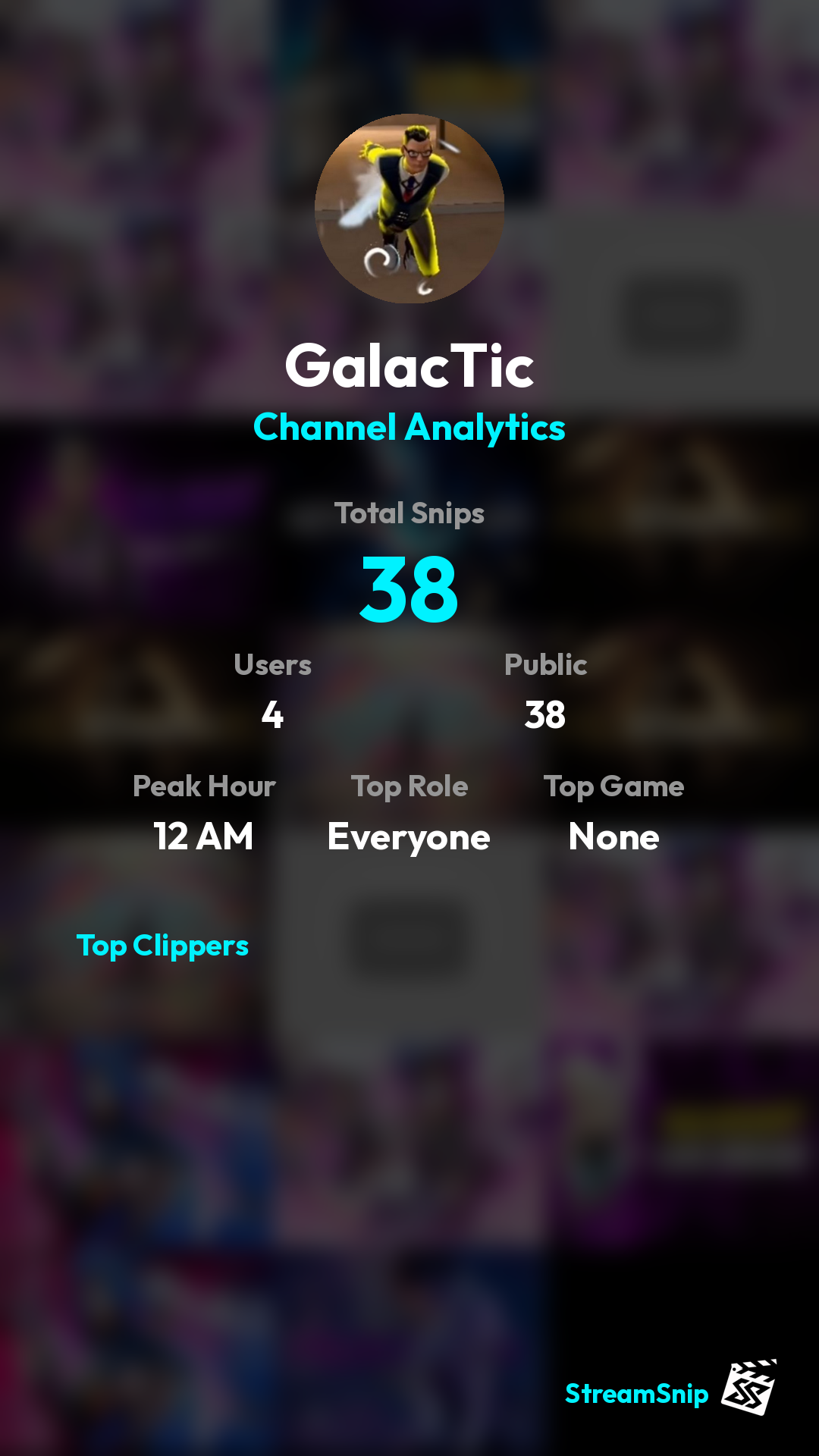 Stats Share Card