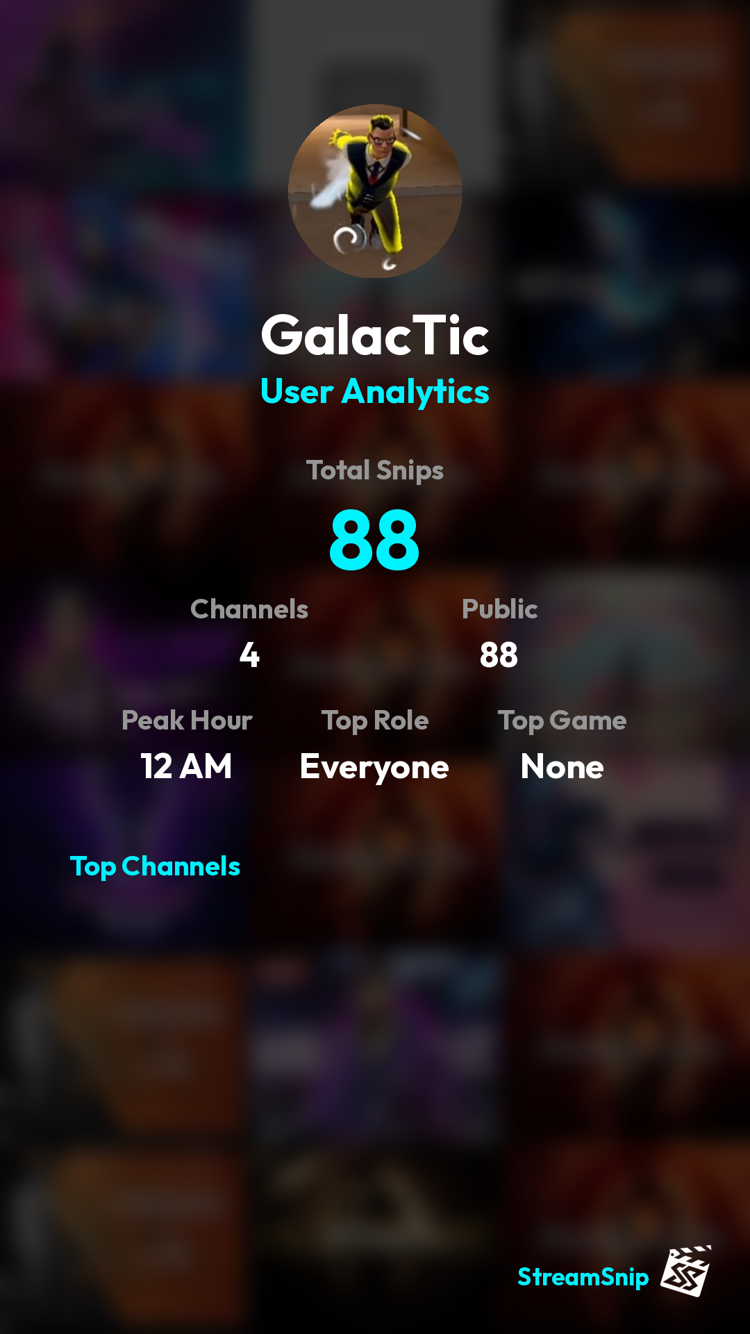 Stats Share Card