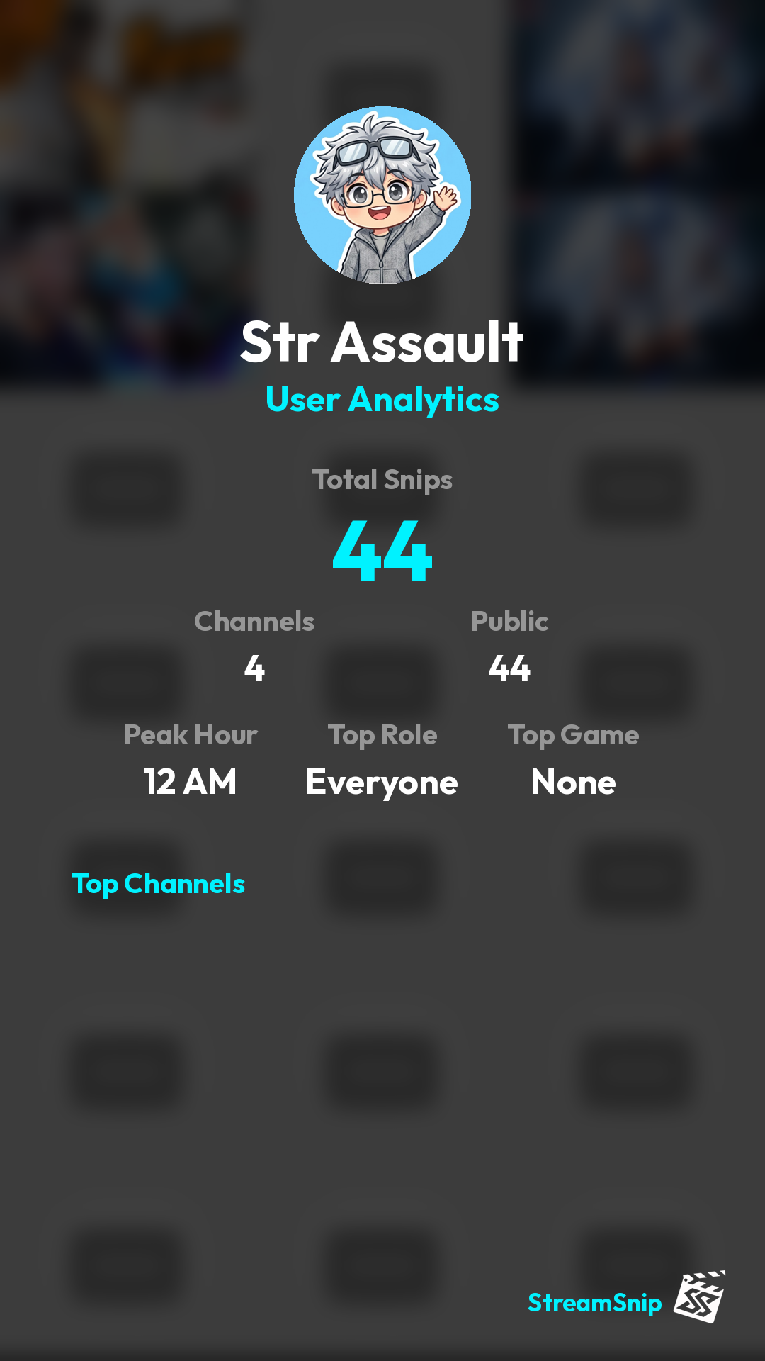 Stats Share Card