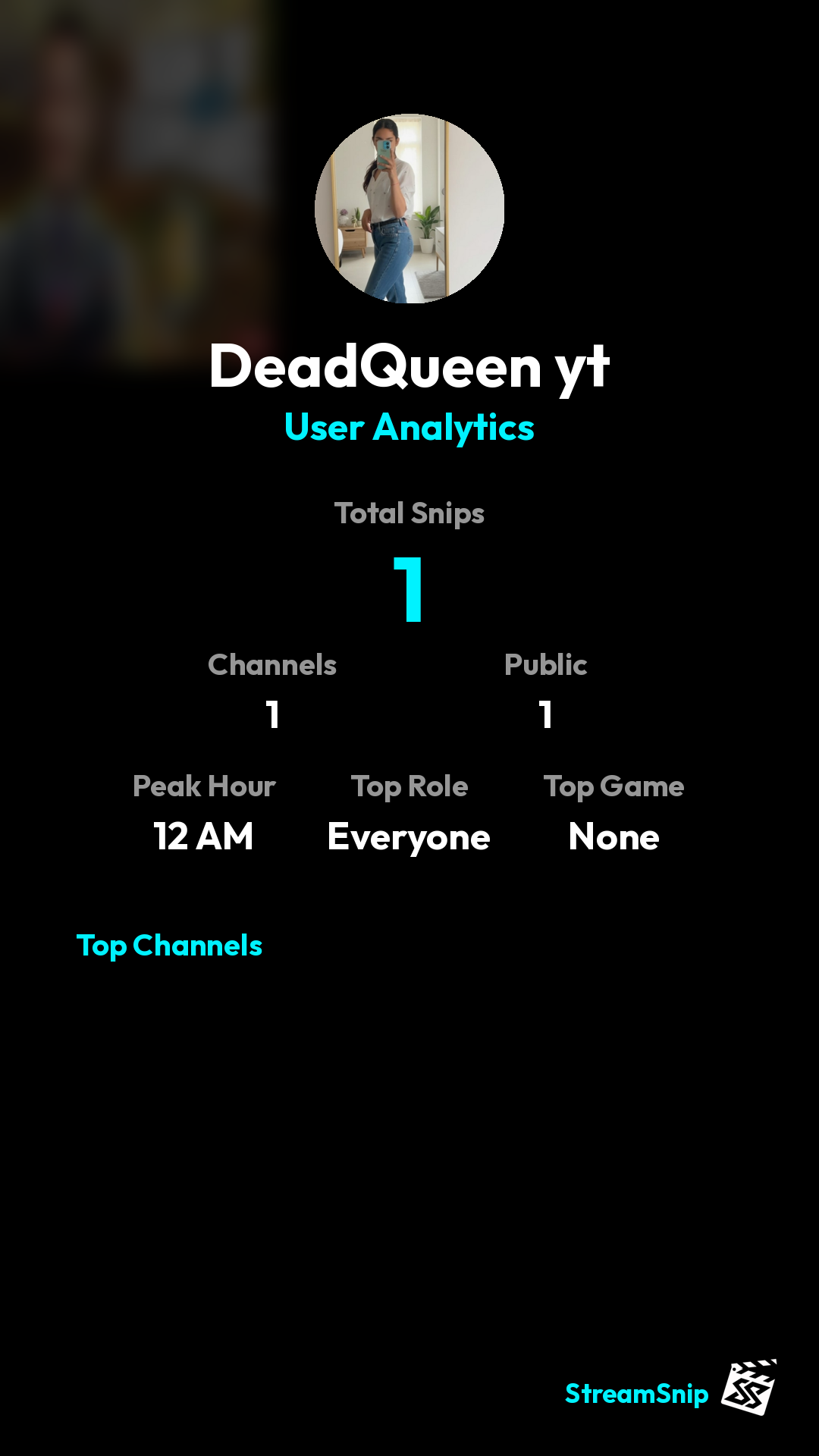 Stats Share Card
