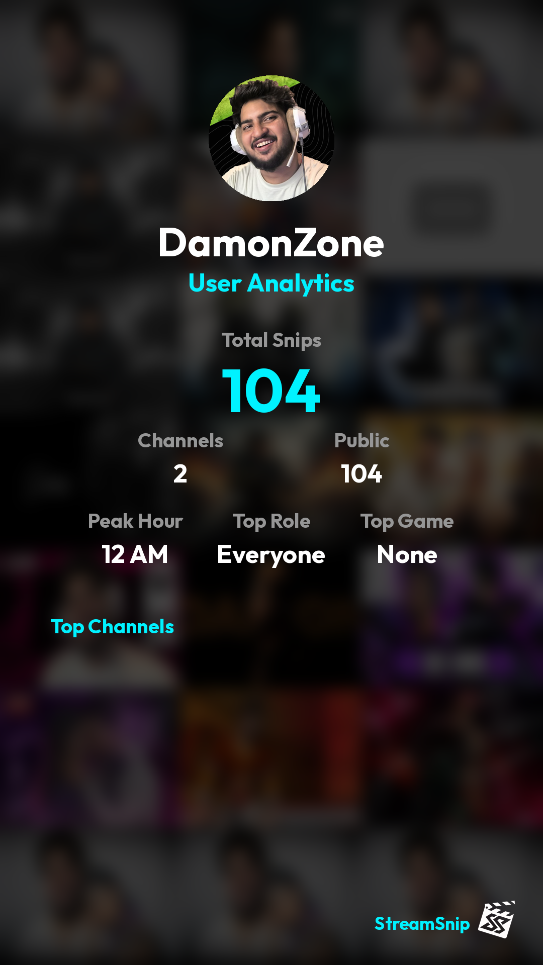 Stats Share Card