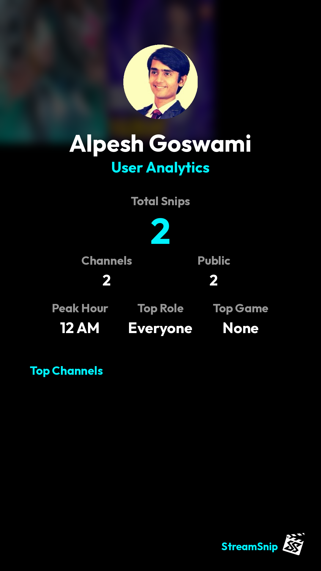 Stats Share Card
