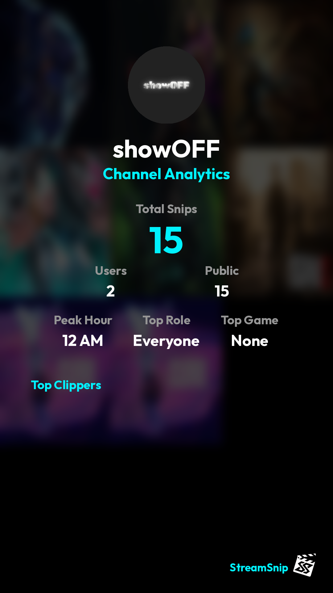 Stats Share Card