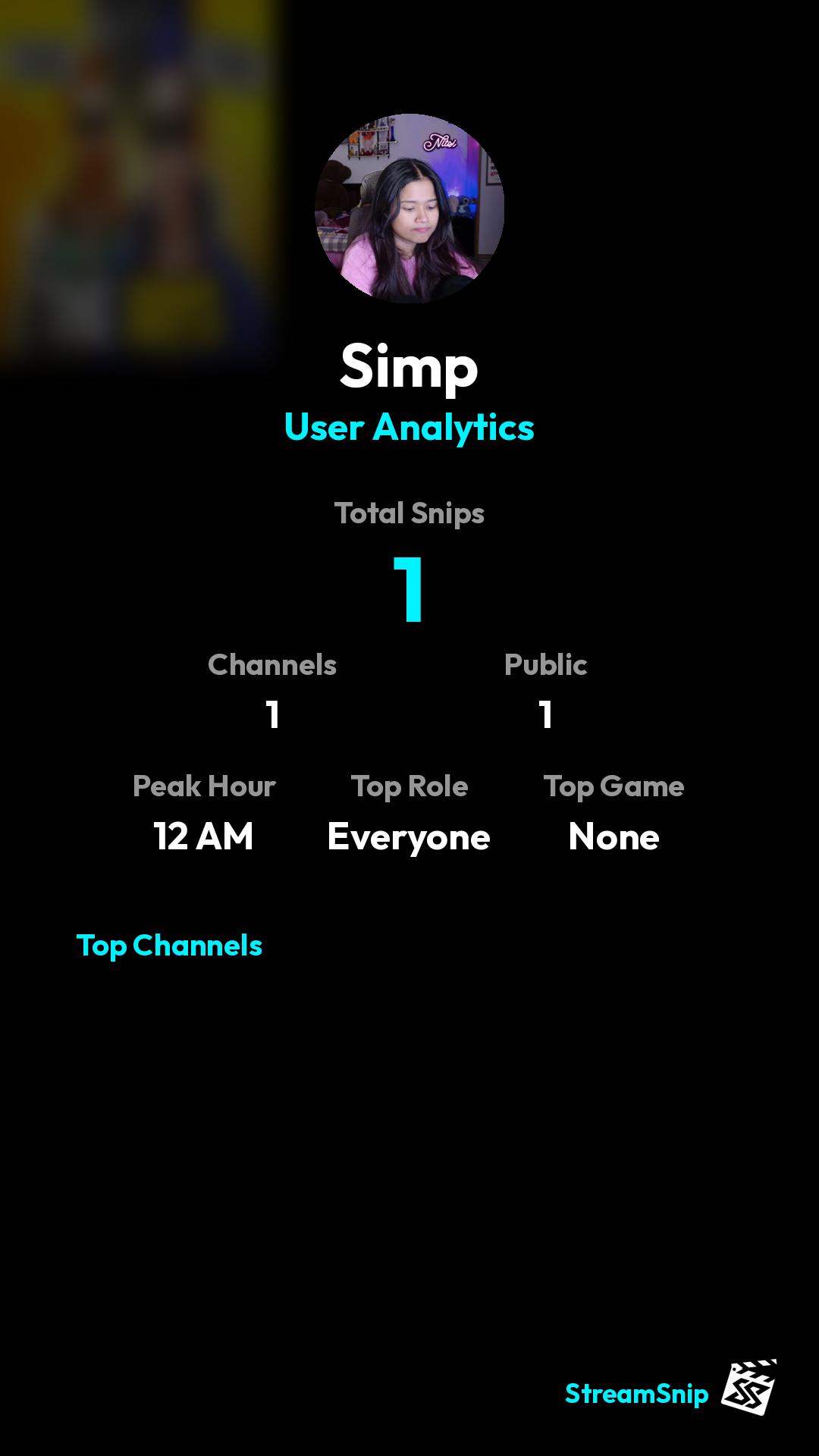 Stats Share Card