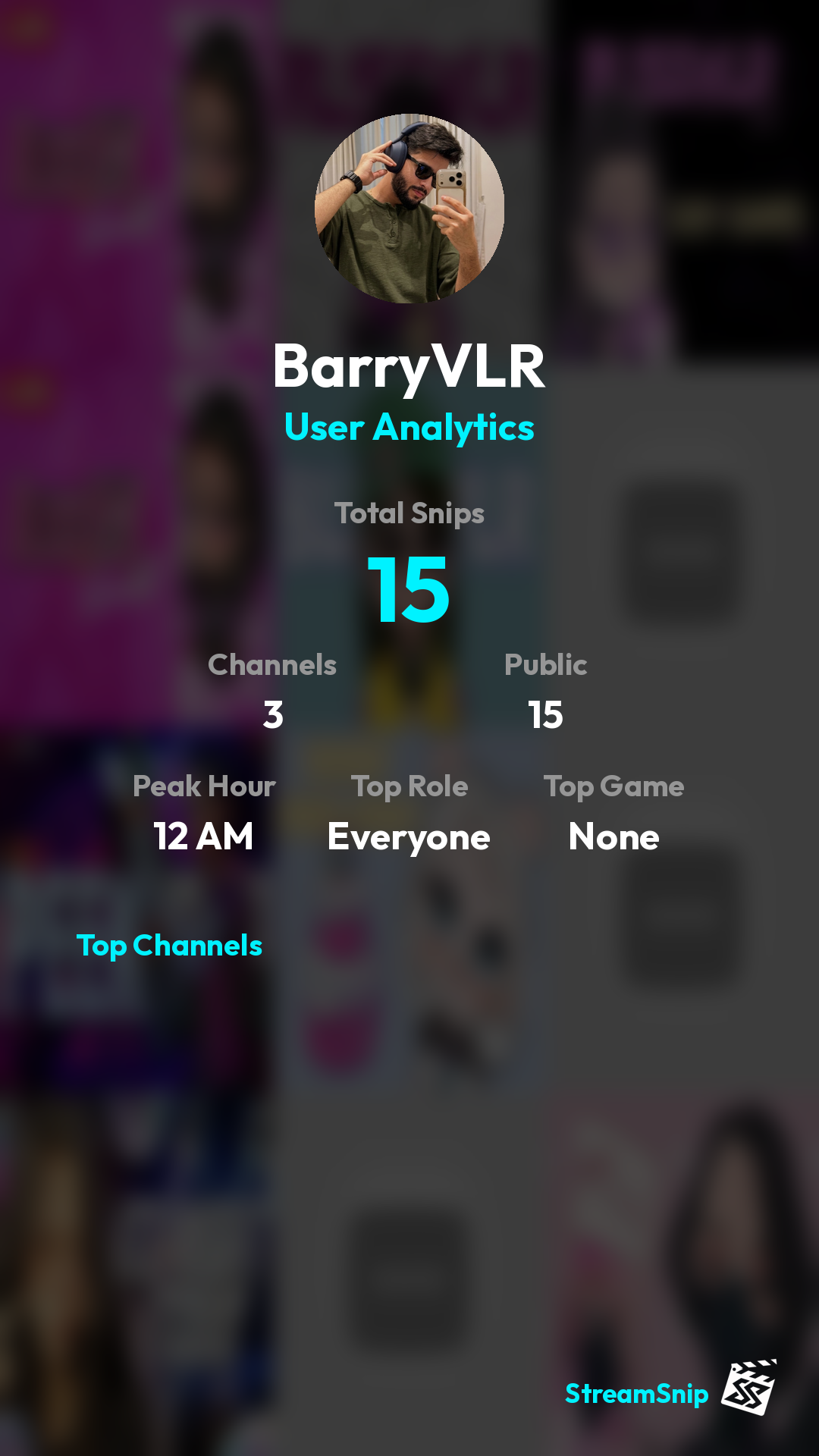 Stats Share Card