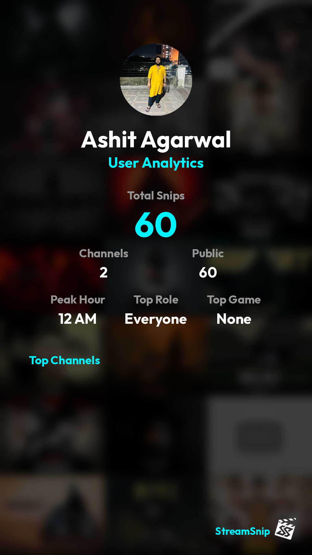 Stats Share Card