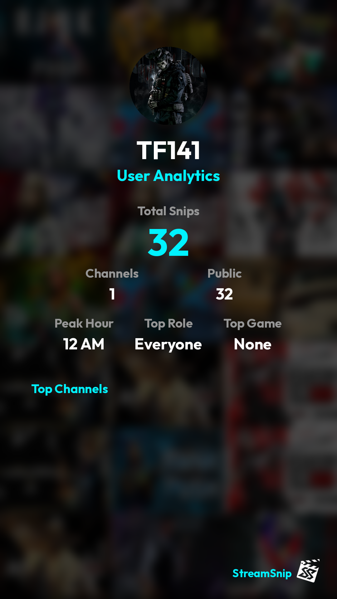 Stats Share Card