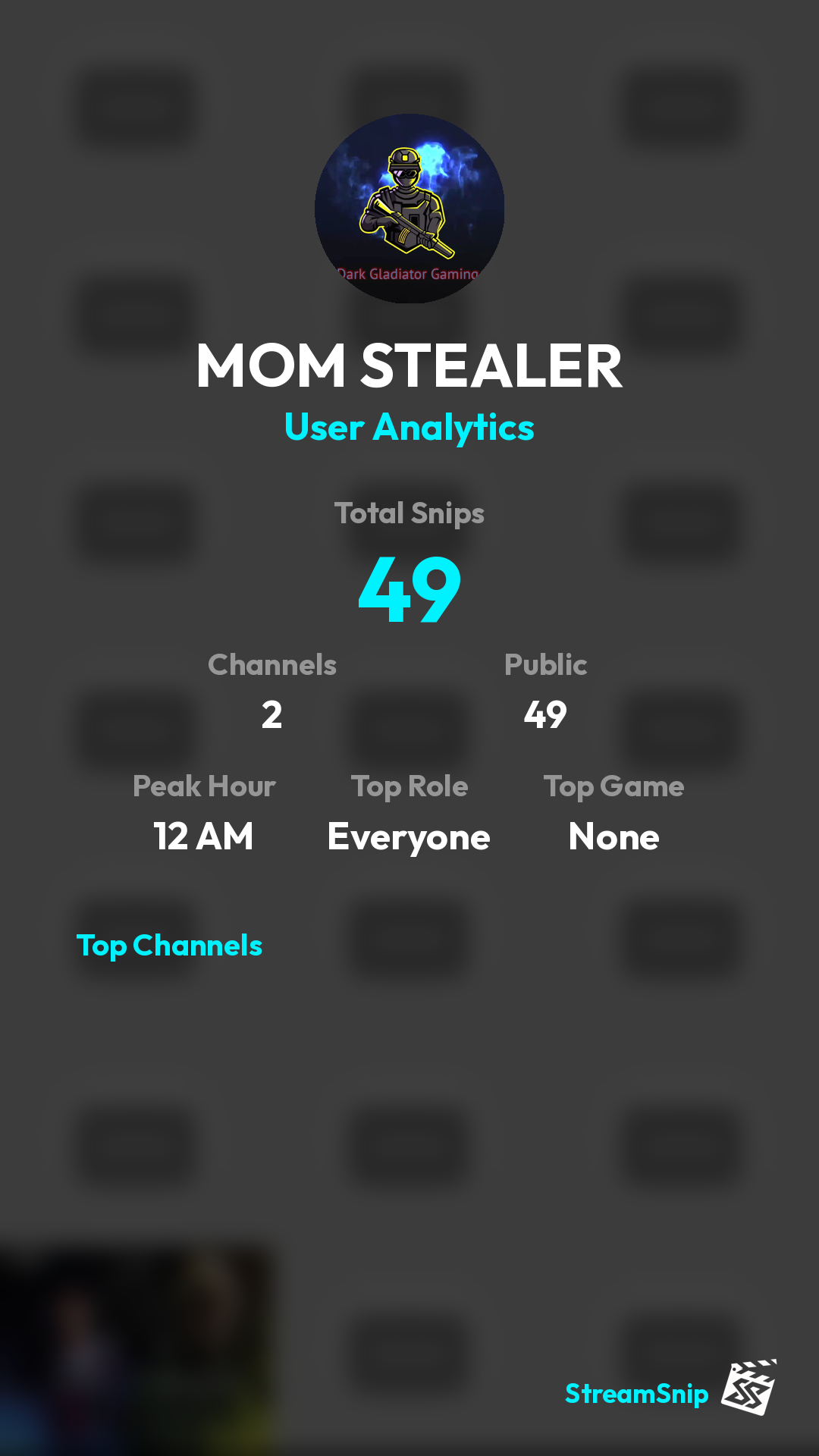 Stats Share Card