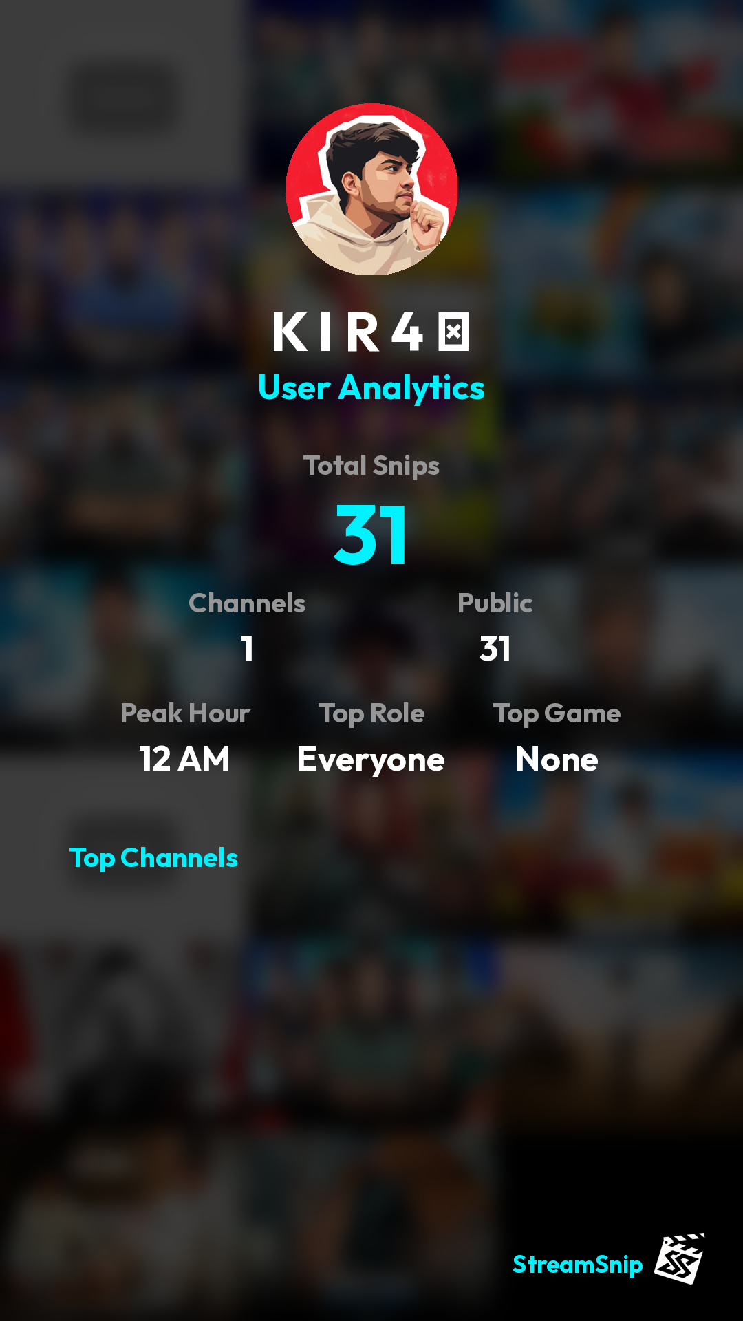 Stats Share Card