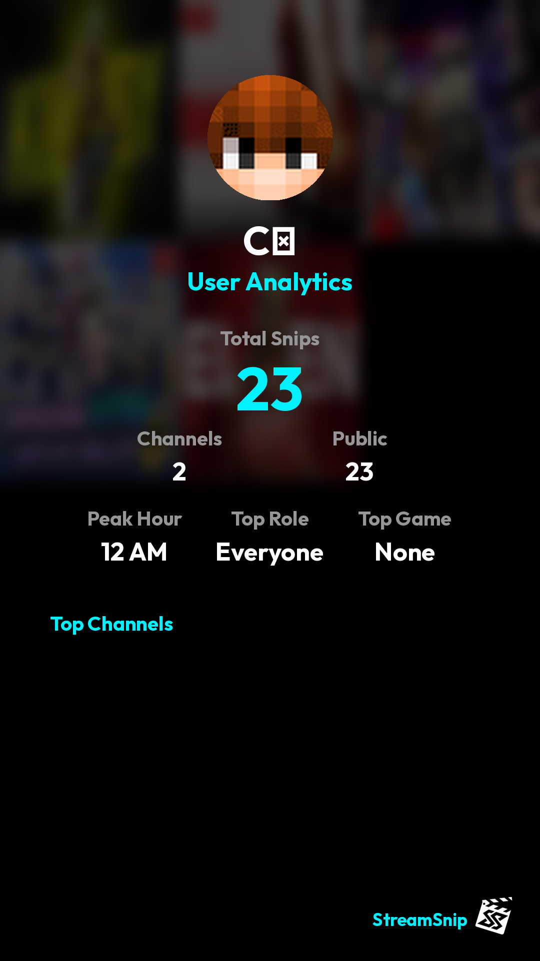 Stats Share Card