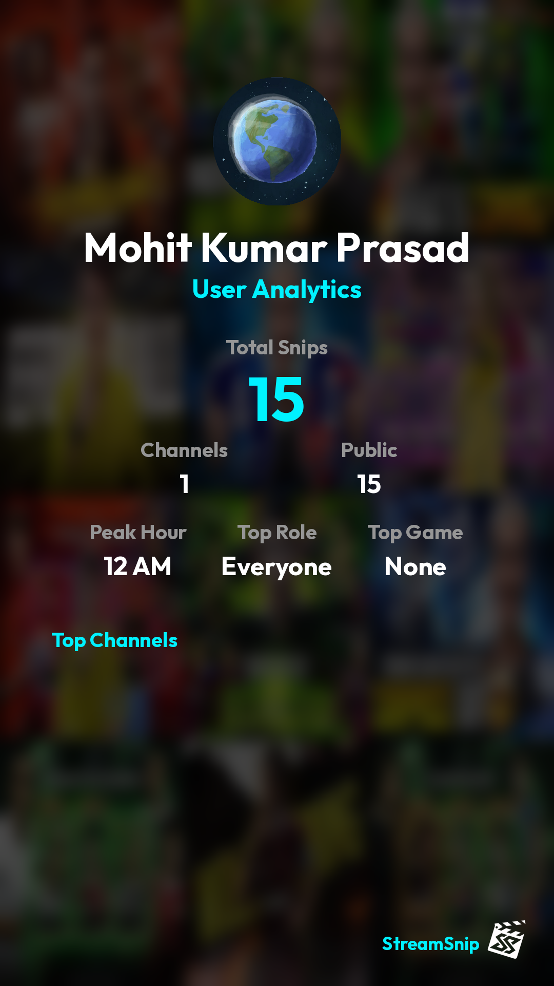 Stats Share Card