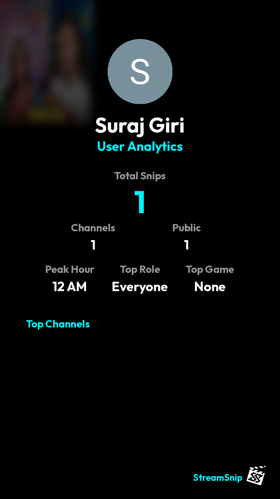 Stats Share Card