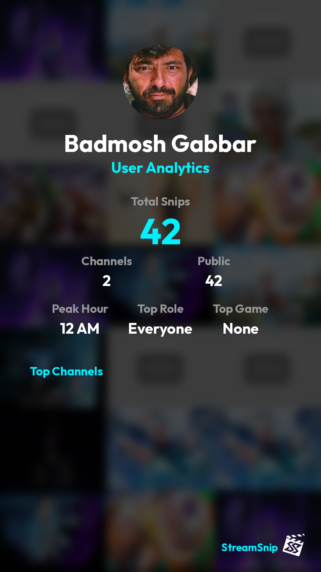 Stats Share Card