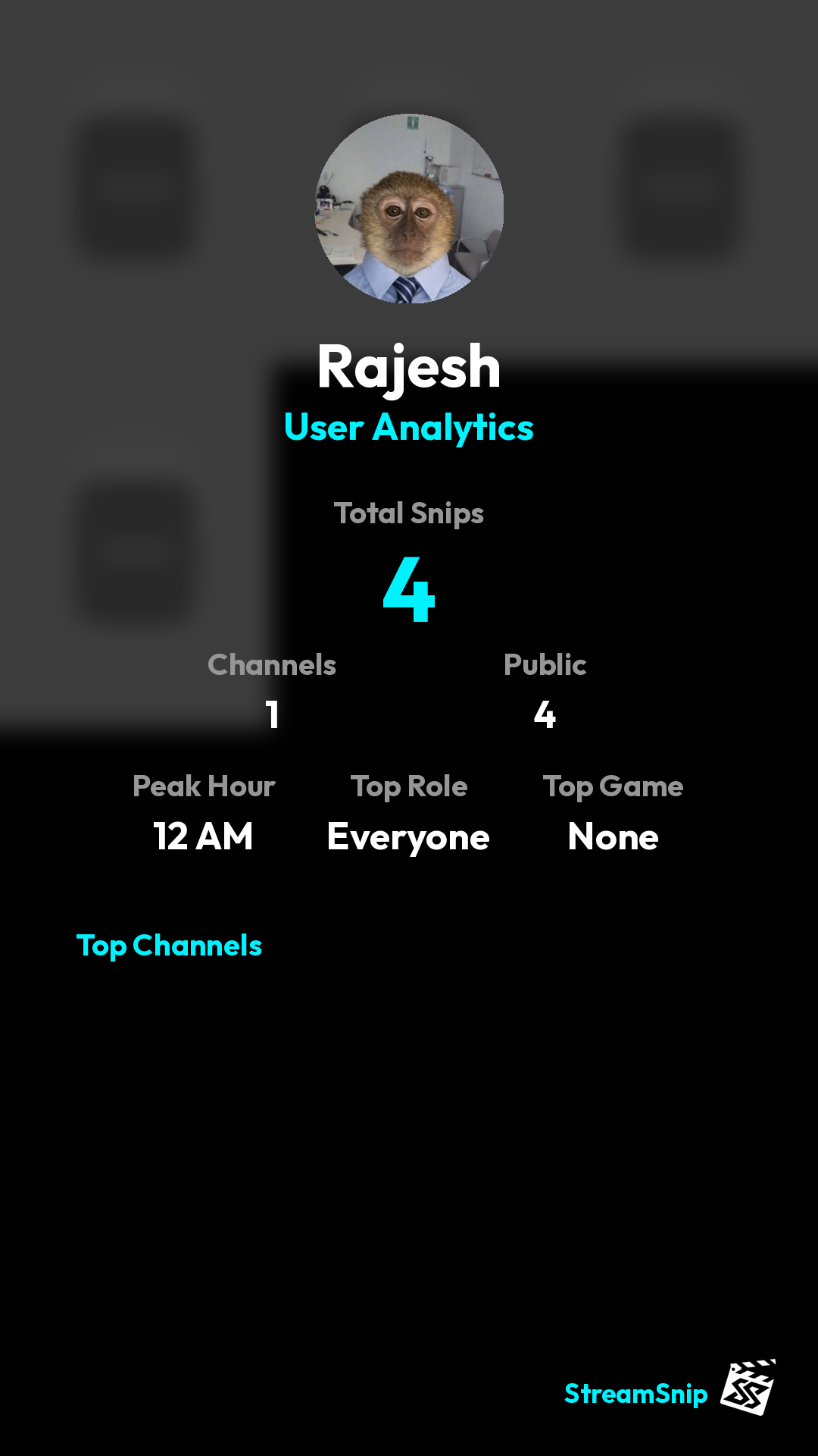 Stats Share Card