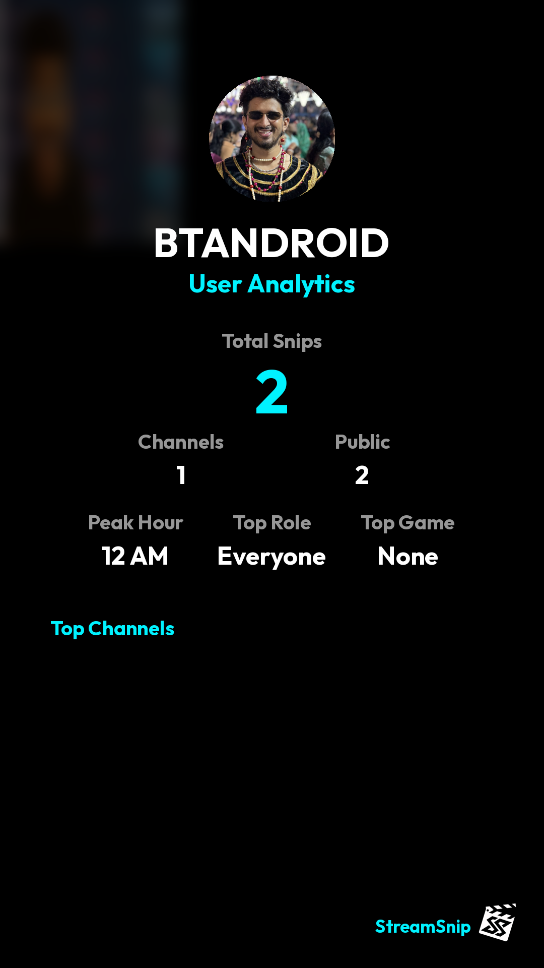 Stats Share Card