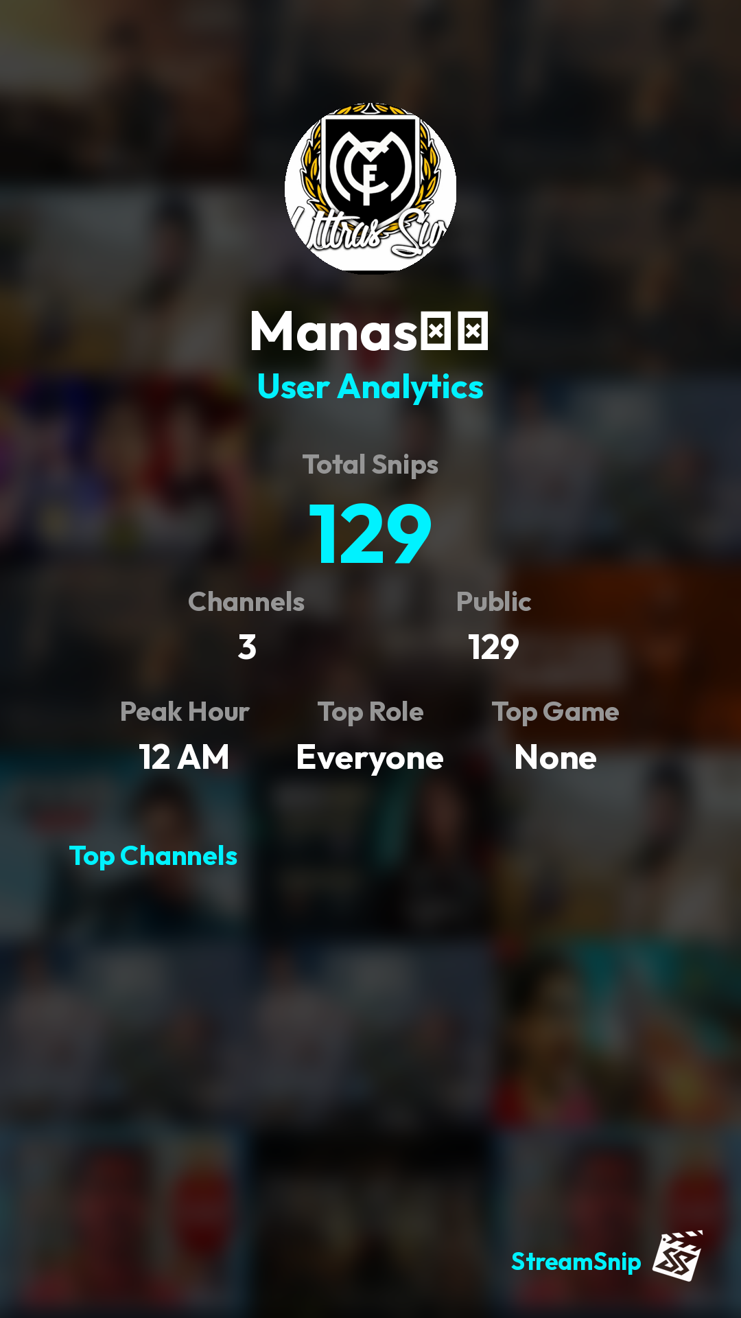 Stats Share Card