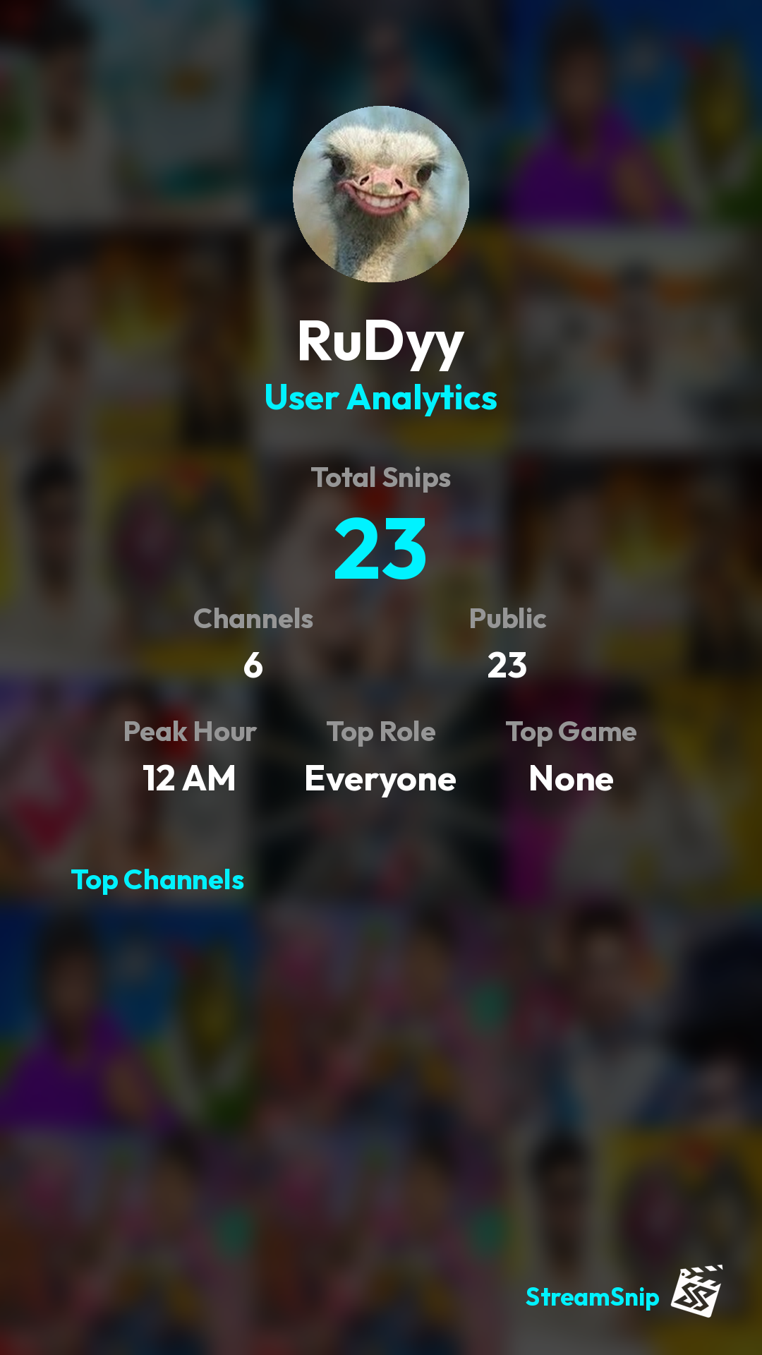 Stats Share Card