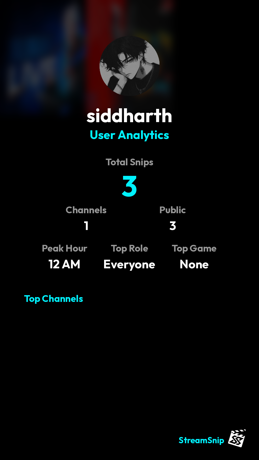 Stats Share Card