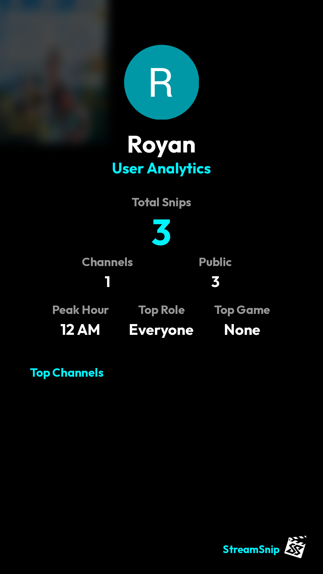 Stats Share Card