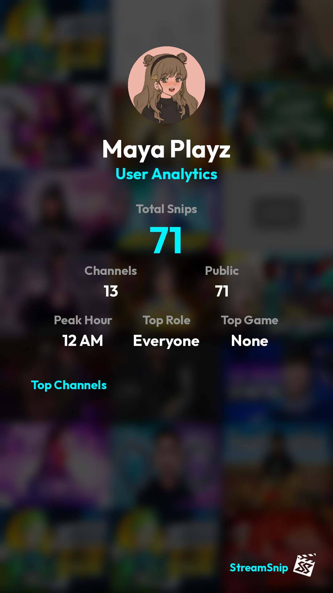 Stats Share Card