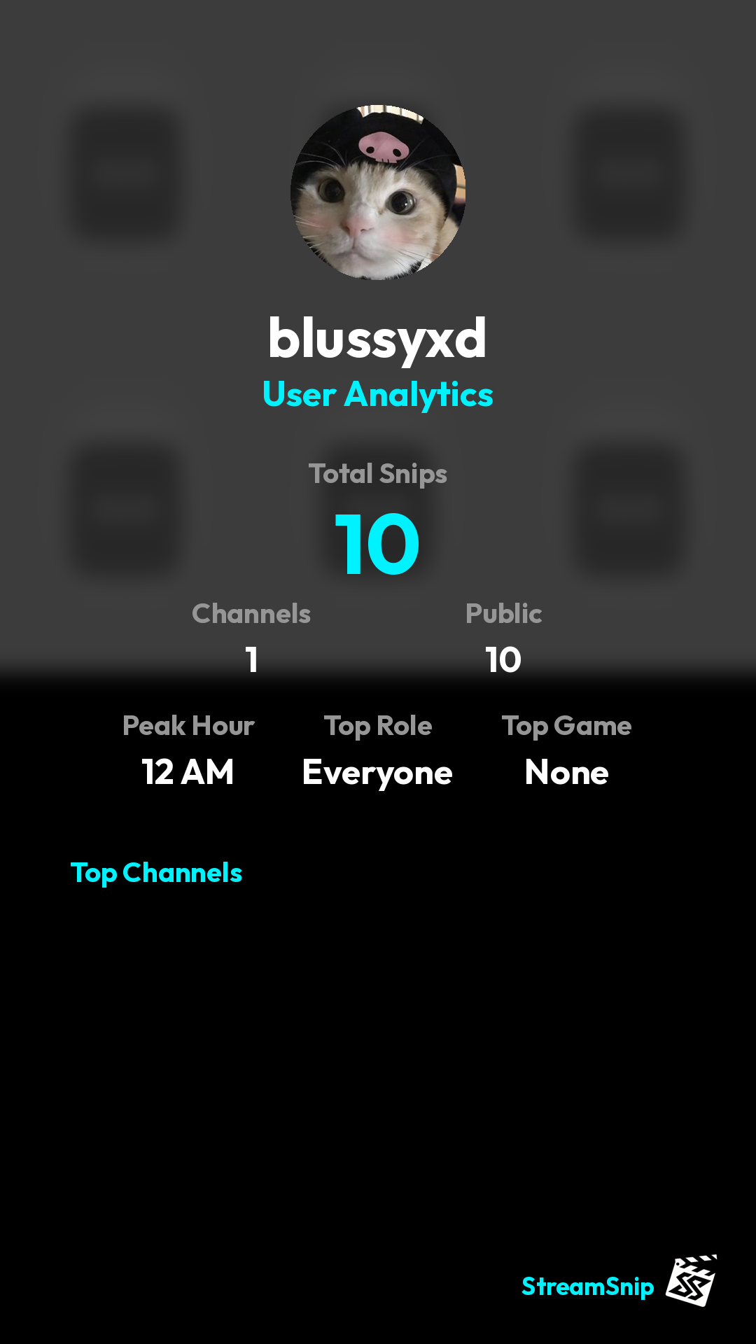 Stats Share Card